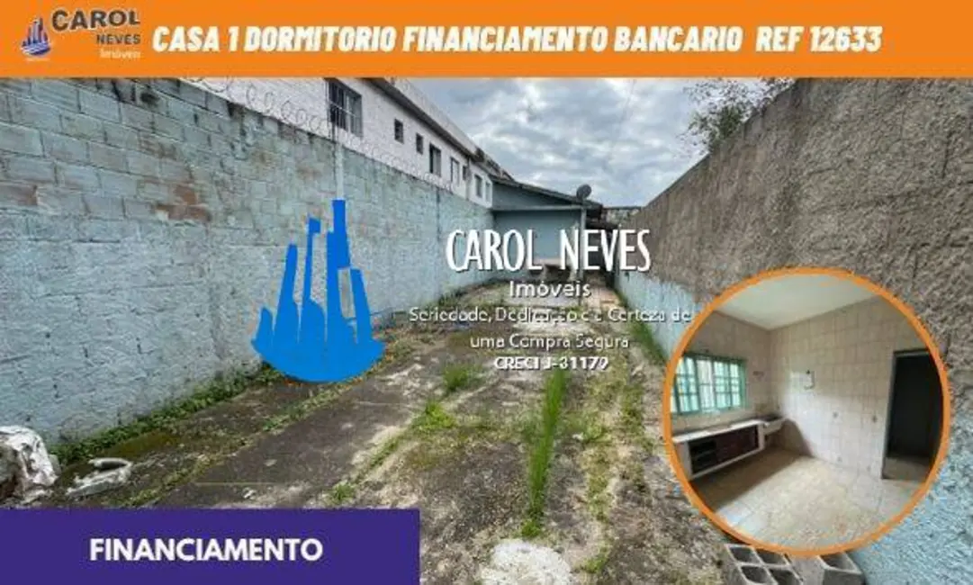 Foto 1 de Casa com 1 quarto à venda, 160m2 em Agenor de Campos, Mongagua - SP