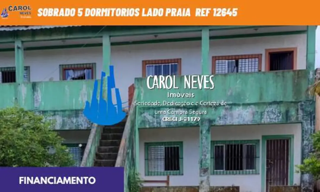 Foto 1 de Sobrado com 5 quartos à venda, 218m2 em Itanhaem - SP