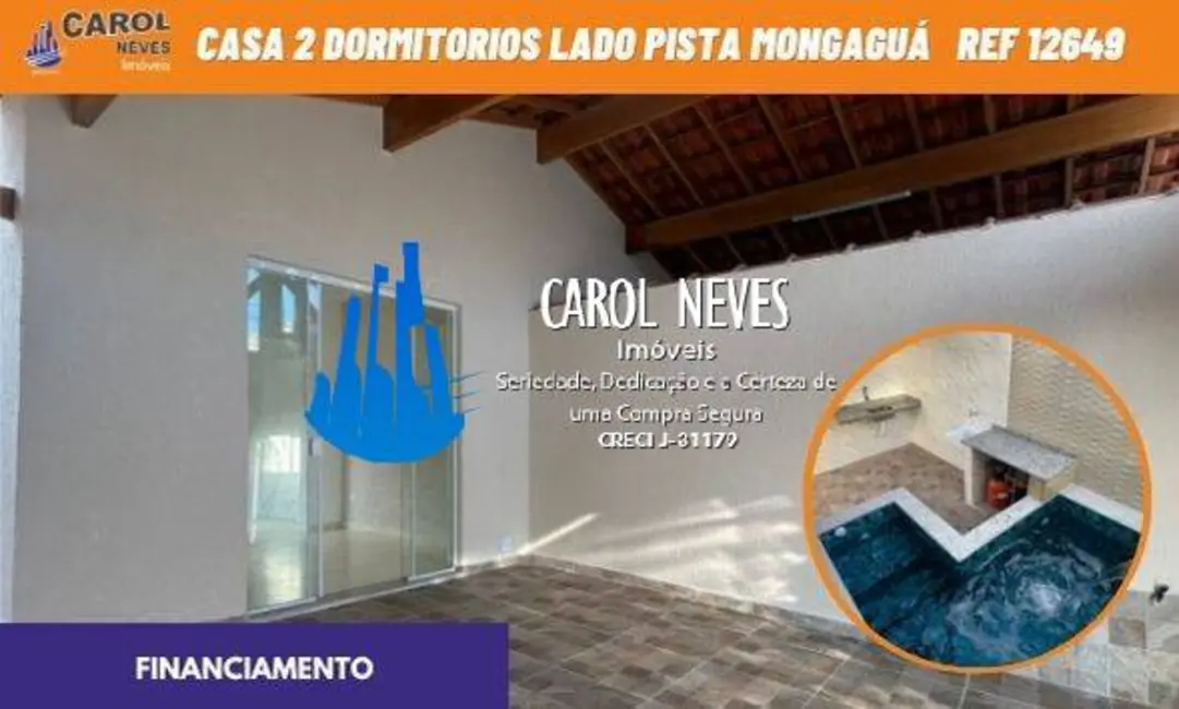 Foto 1 de Casa com 2 quartos à venda, 99m2 em Mongagua - SP