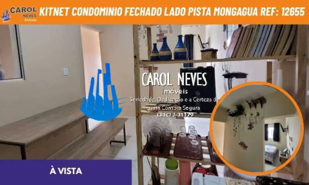 Kitnet com 1 quarto à venda, 35m2 em Agenor de Campos, Mongagua - SP - imagem 1 Foto 1 de Kitnet com 1 quarto à venda, 35m2 em Agenor de Campos, Mongagua - SP