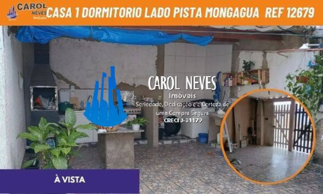 Foto 1 de Casa com 1 quarto à venda, 98m2 em Mongagua - SP
