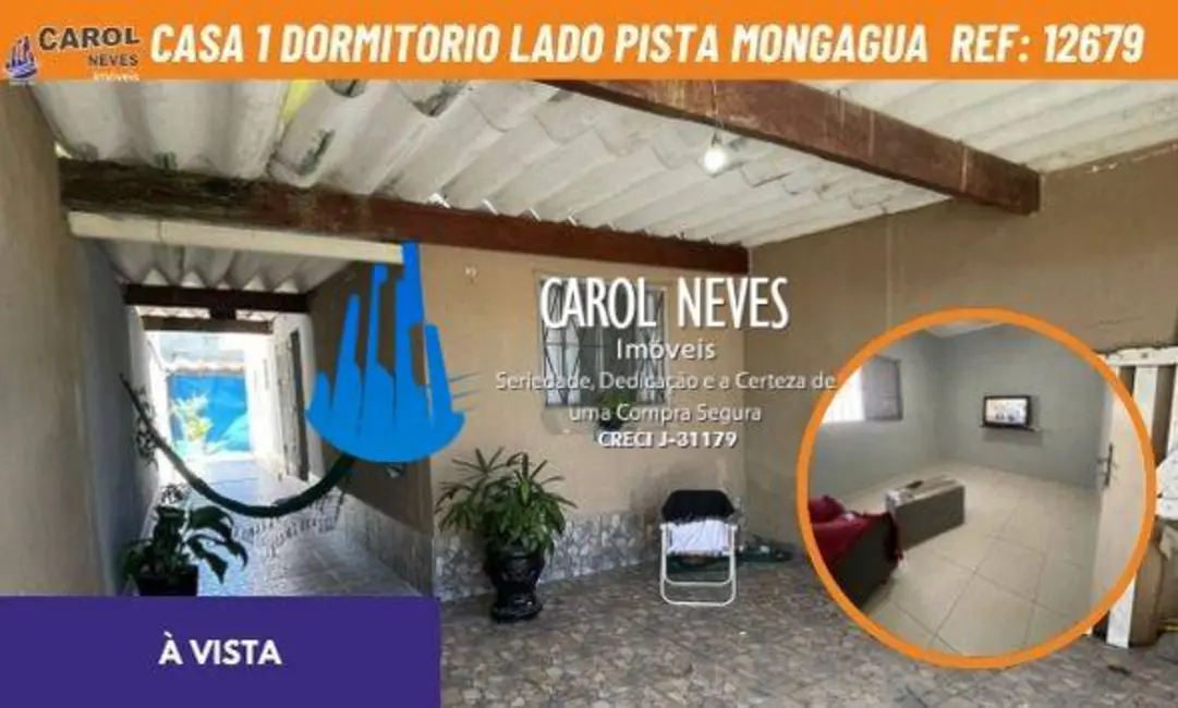Foto 1 de Casa com 1 quarto à venda, 97m2 em Mongagua - SP