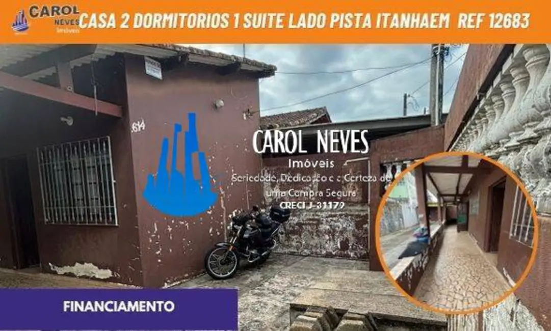 Foto 1 de Casa com 3 quartos à venda, 250m2 em Itanhaem - SP