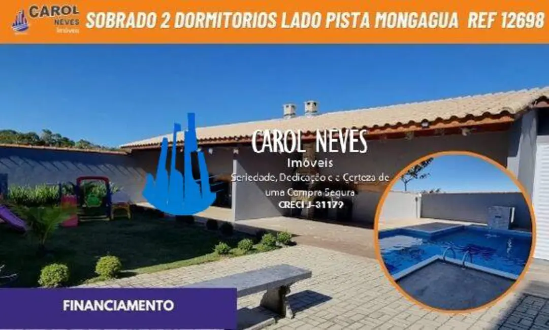Foto 1 de Sobrado com 2 quartos à venda, 74m2 em Agenor de Campos, Mongagua - SP