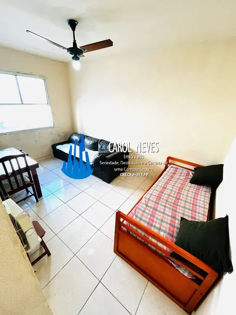 Foto 2 de Apartamento com 1 quarto à venda, 40m2 em Ocian, Praia Grande - SP