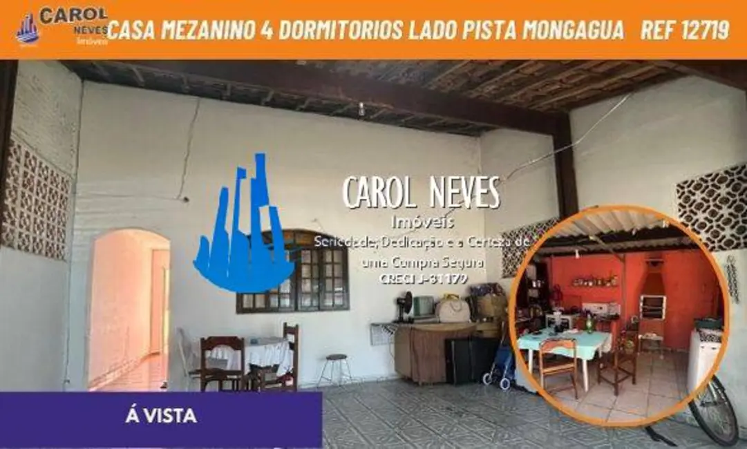 Foto 1 de Casa com 4 quartos à venda, 180m2 em Mongagua - SP