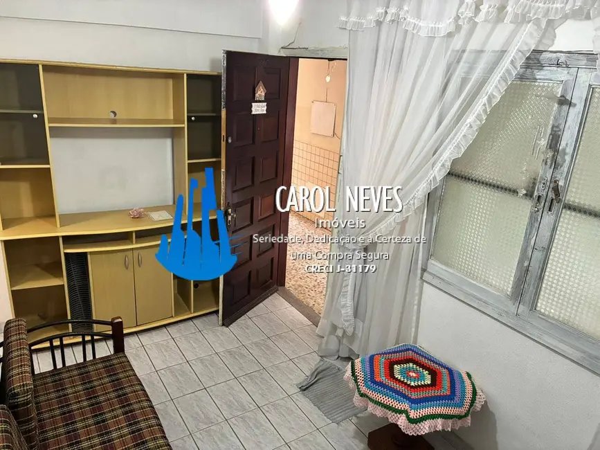 Foto 2 de Apartamento com 1 quarto à venda em Canto do Forte, Praia Grande - SP