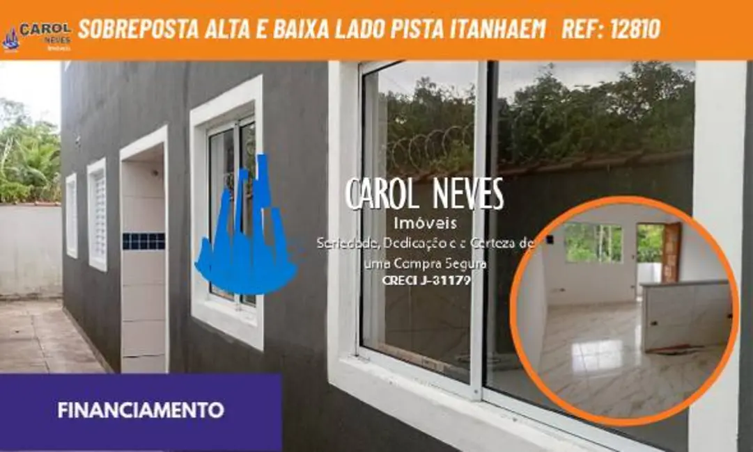 Foto 1 de Casa com 2 quartos à venda, 75m2 em Itanhaem - SP
