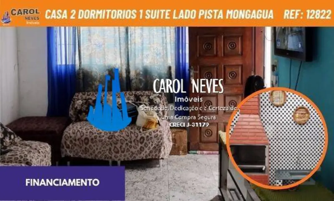 Foto 1 de Casa com 2 quartos à venda, 125m2 em Mongagua - SP