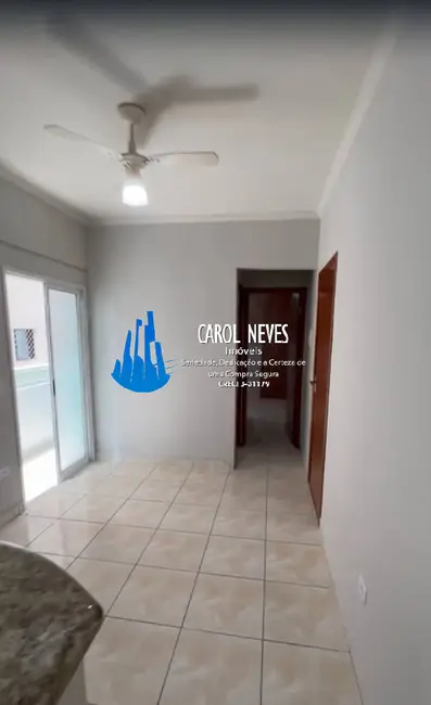Foto 2 de Apartamento com 1 quarto à venda, 32m2 em Boqueirão, Praia Grande - SP