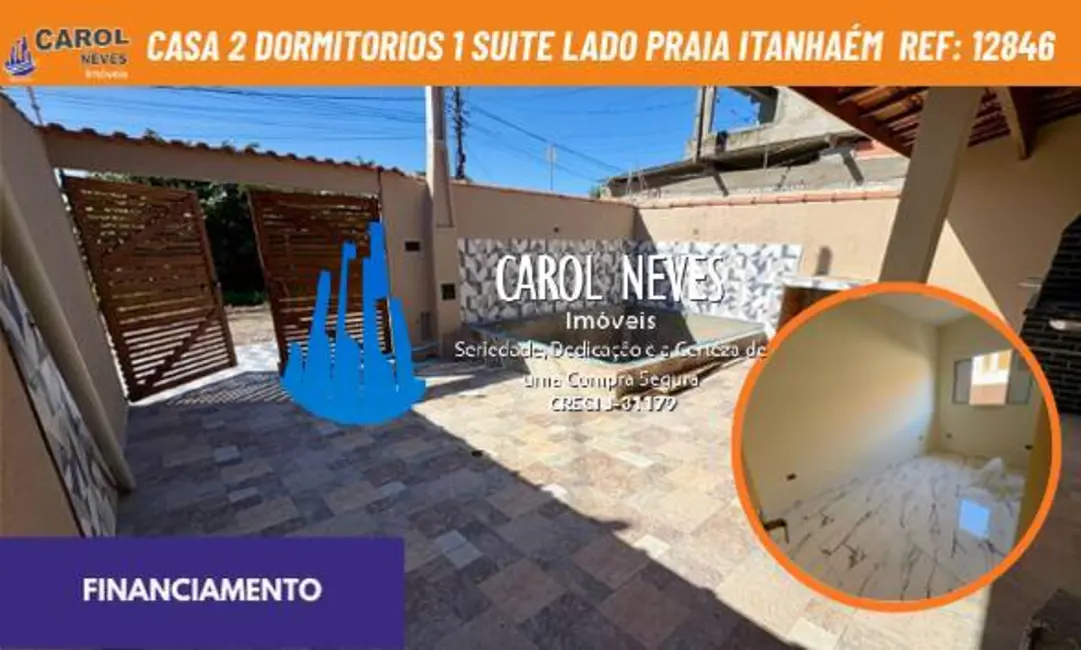 Foto 1 de Casa com 2 quartos à venda, 65m2 em Itanhaem - SP