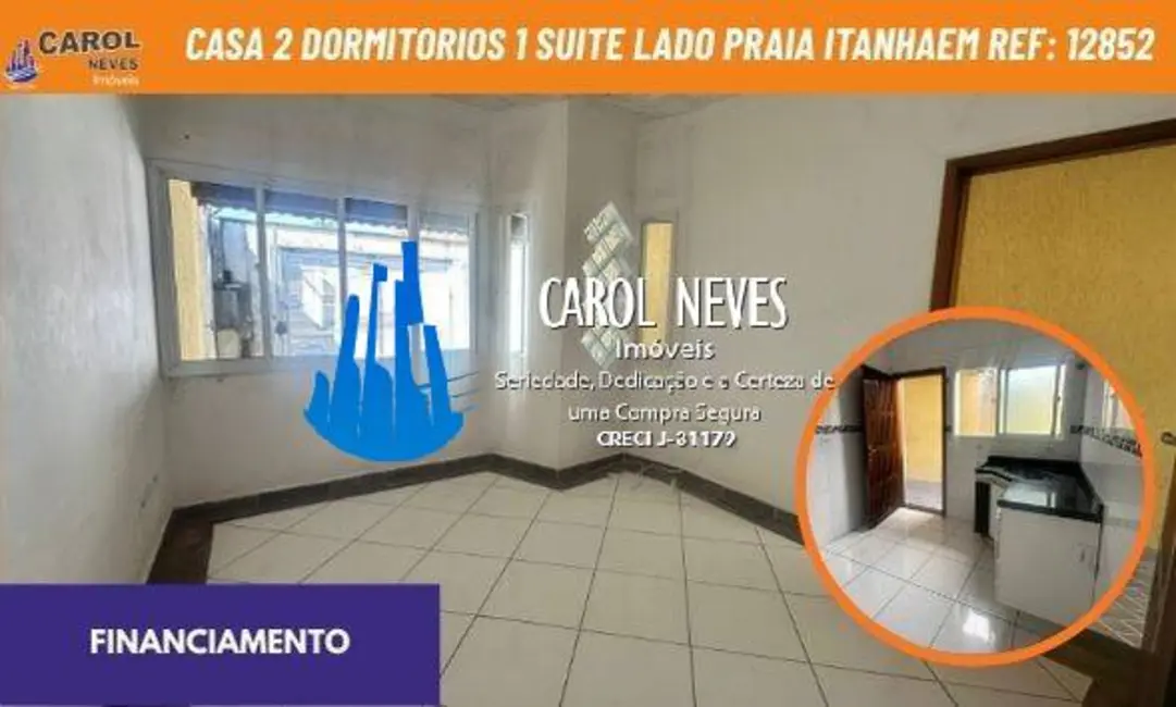 Foto 1 de Casa com 2 quartos à venda, 62m2 em Itanhaem - SP