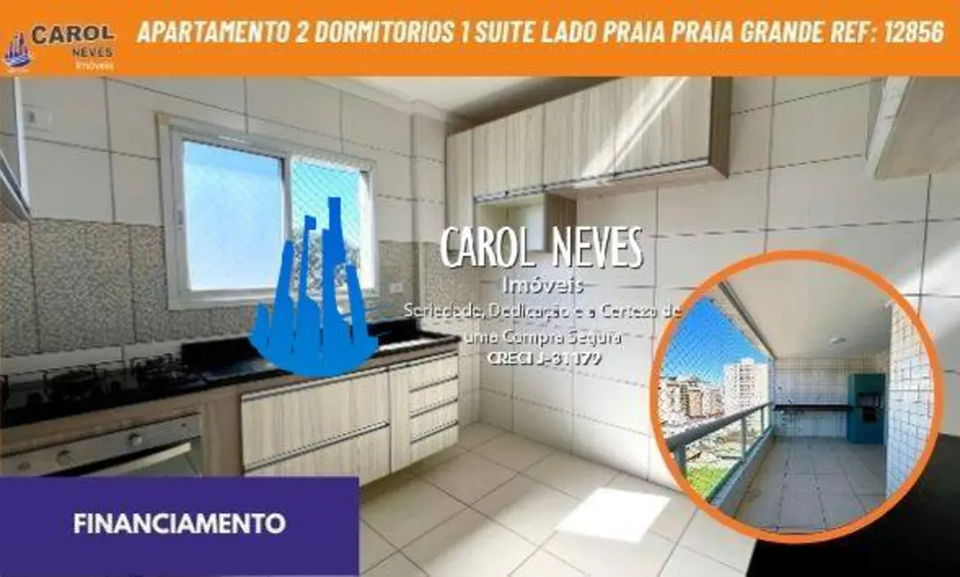 Foto 1 de Apartamento com 2 quartos à venda, 84m2 em Canto do Forte, Praia Grande - SP