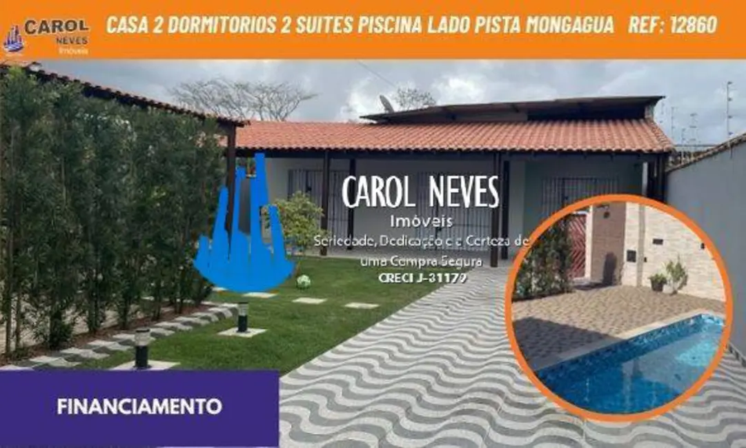 Foto 1 de Casa com 2 quartos à venda, 176m2 em Mongagua - SP