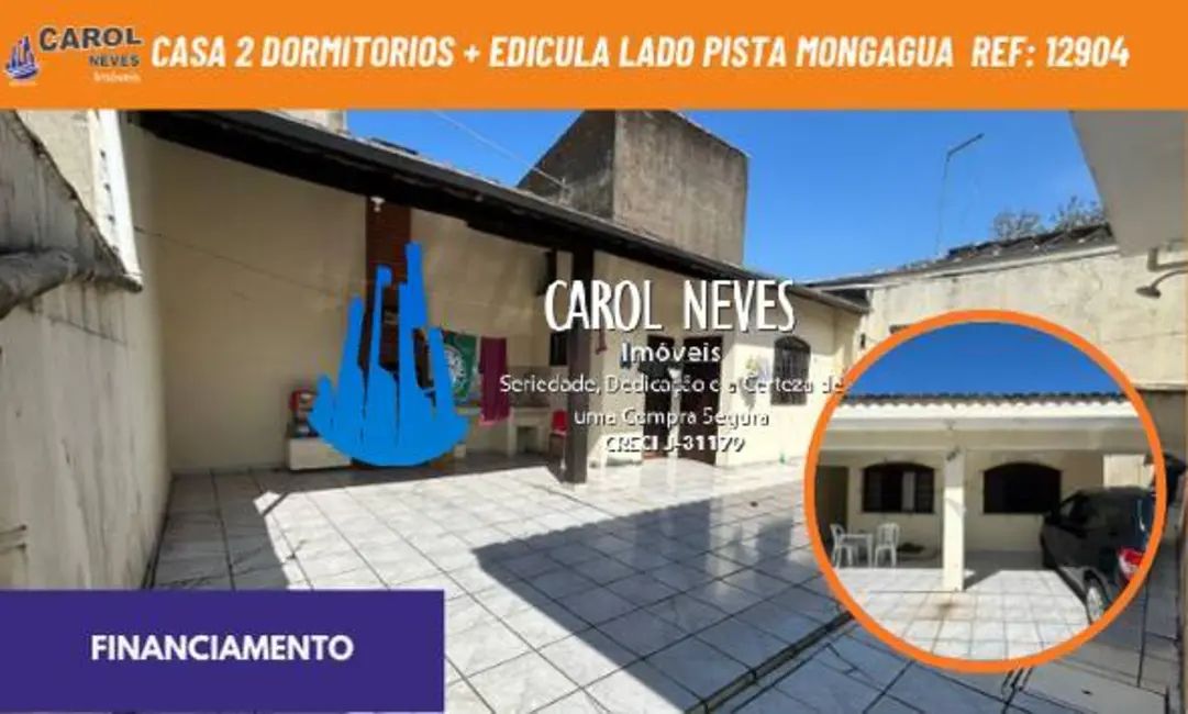 Foto 1 de Casa com 2 quartos à venda, 80m2 em Mongagua - SP