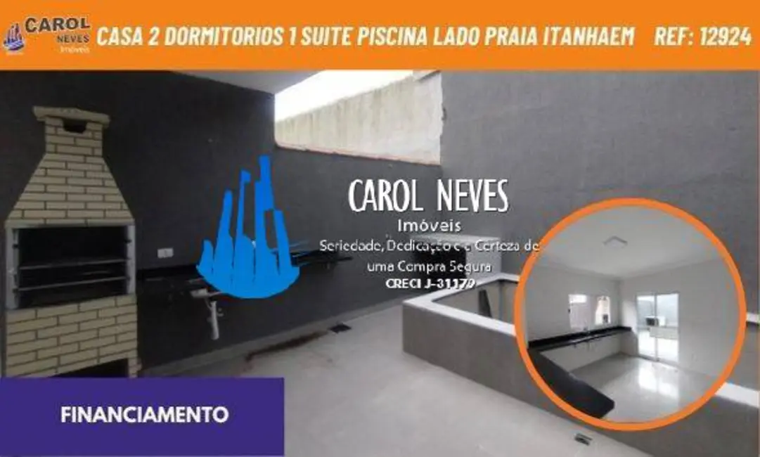 Foto 1 de Casa com 2 quartos à venda, 69m2 em Itanhaem - SP