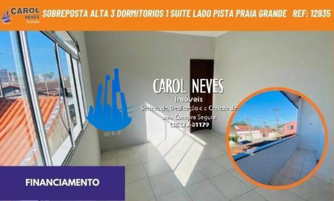 Casa com 3 quartos à venda em Sítio do Campo, Praia Grande - SP - imagem 1 Foto 1 de Casa com 3 quartos à venda em Sítio do Campo, Praia Grande - SP