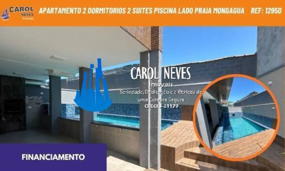 Foto 1 de Apartamento com 2 quartos à venda, 194m2 em Mongagua - SP