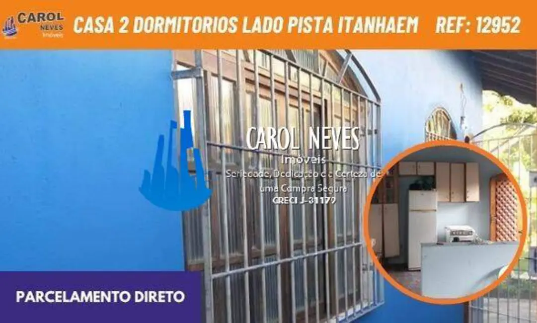 Foto 1 de Casa com 2 quartos à venda, 314m2 em Mongagua - SP