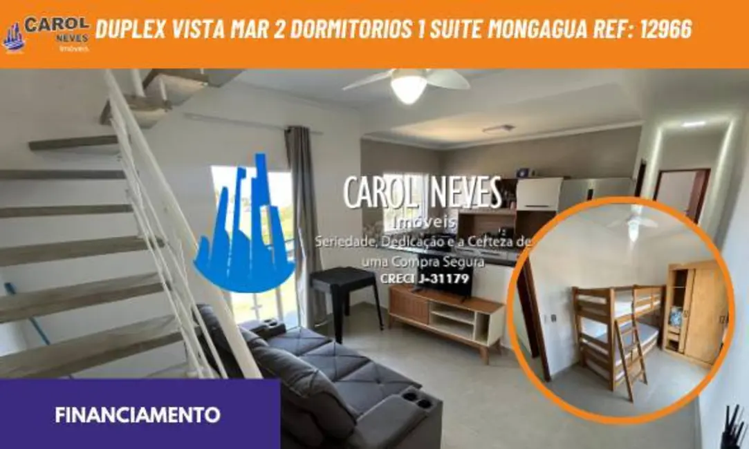 Foto 1 de Apartamento com 2 quartos à venda, 115m2 em Mongagua - SP