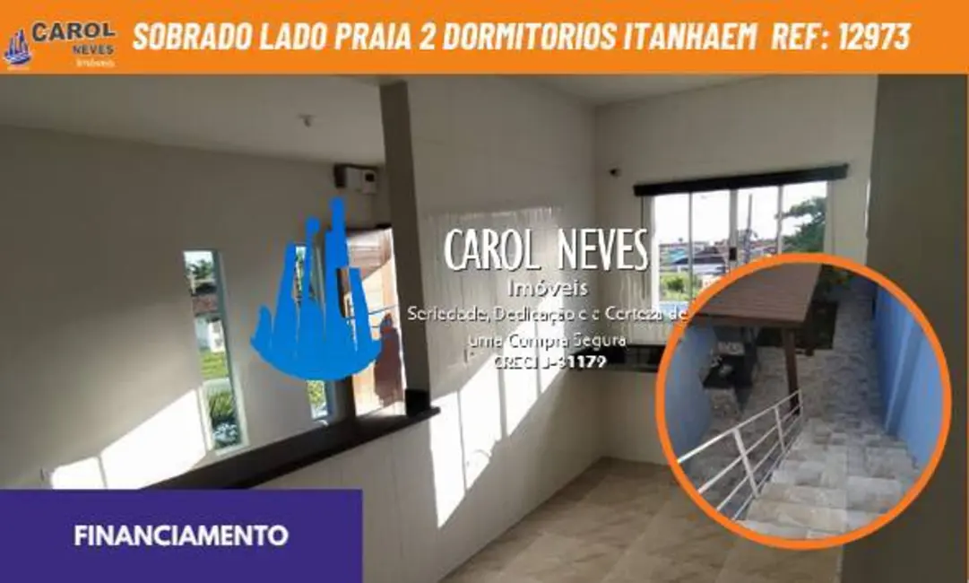 Foto 1 de Casa com 2 quartos à venda, 71m2 em Itanhaem - SP