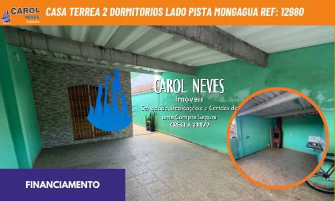 Foto 1 de Casa com 2 quartos à venda, 78m2 em Mongagua - SP