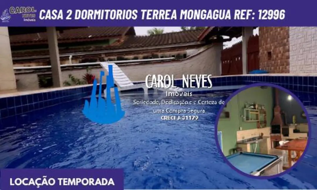 Foto 1 de Casa com 2 quartos à venda e para alugar em Mongagua - SP