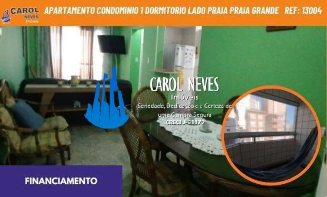 Apartamento com 1 quarto à venda, 47m2 em Aviação, Praia Grande - SP - imagem 1 Foto 1 de Apartamento com 1 quarto à venda, 47m2 em Aviação, Praia Grande - SP
