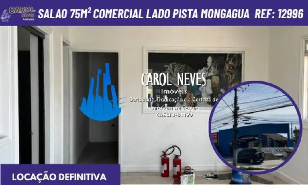 Sala Comercial para alugar, 75m2 em Mongagua - SP - imagem 1 Foto 1 de Sala Comercial para alugar, 75m2 em Mongagua - SP