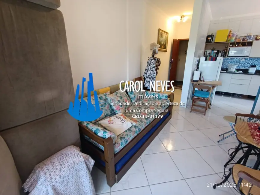 Foto 2 de Apartamento com 1 quarto à venda, 58m2 em Centro, Mongagua - SP