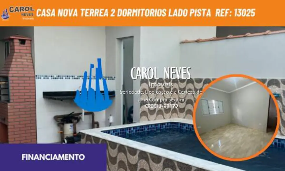 Foto 1 de Casa com 2 quartos à venda, 60m2 em Itanhaem - SP