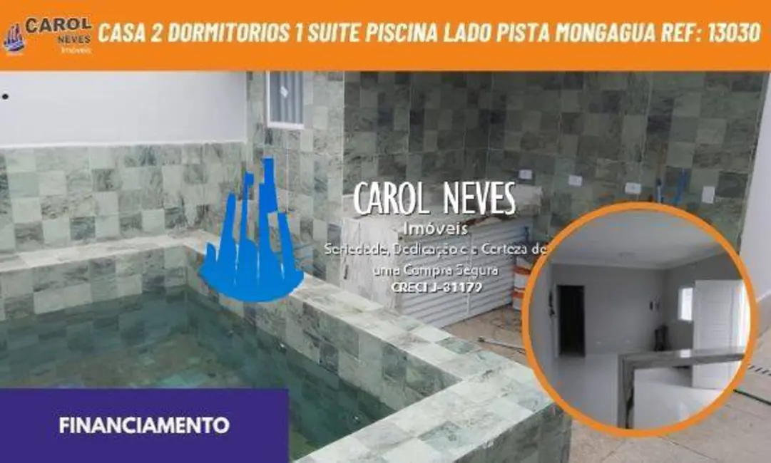 Foto 1 de Casa com 2 quartos à venda, 60m2 em Mongagua - SP