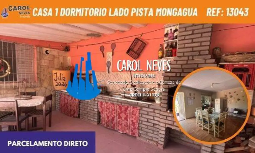 Foto 1 de Casa com 1 quarto à venda, 52m2 em Mongagua - SP