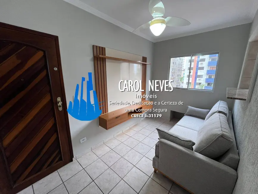 Foto 2 de Apartamento com 1 quarto à venda, 41m2 em Tupi, Praia Grande - SP