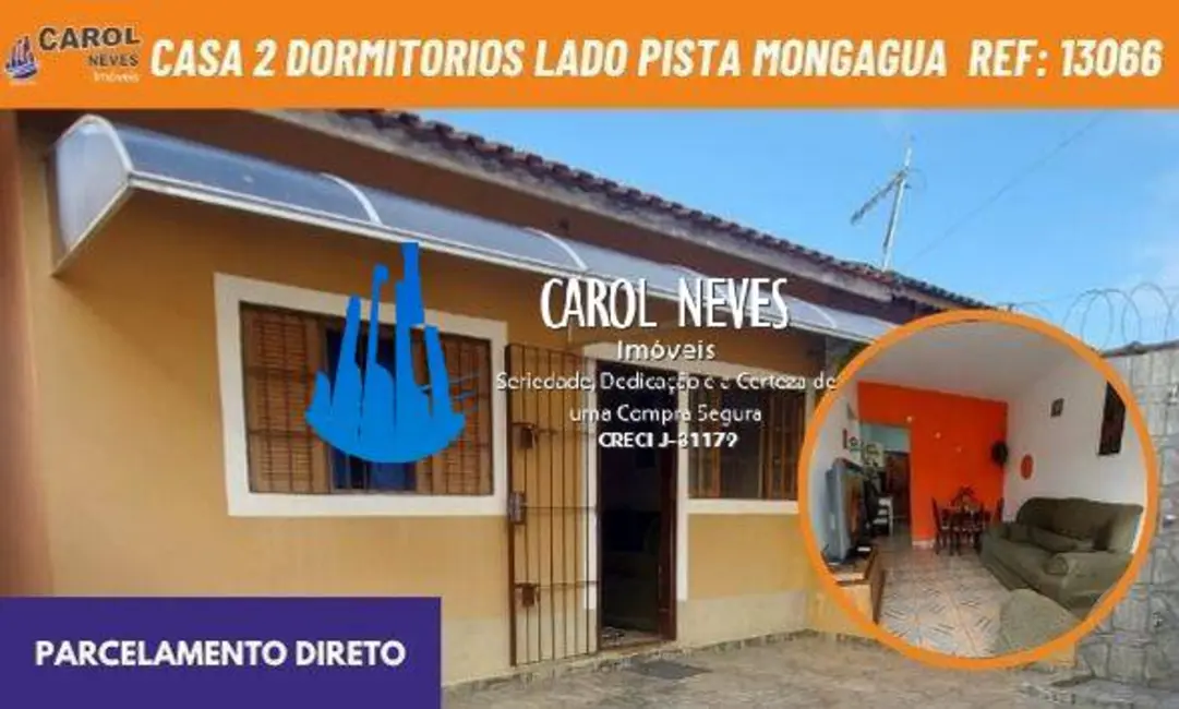 Foto 1 de Casa com 2 quartos à venda em Mongagua - SP