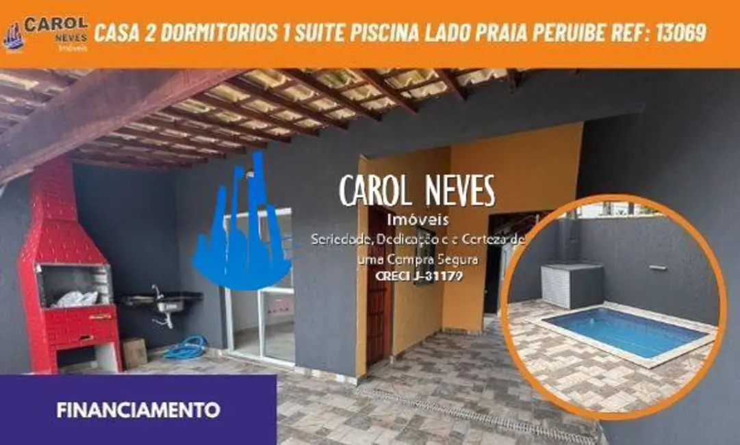 Casa com 2 quartos à venda, 60m2 em Peruibe - SP - imagem 1 Foto 1 de Casa com 2 quartos à venda, 60m2 em Peruibe - SP
