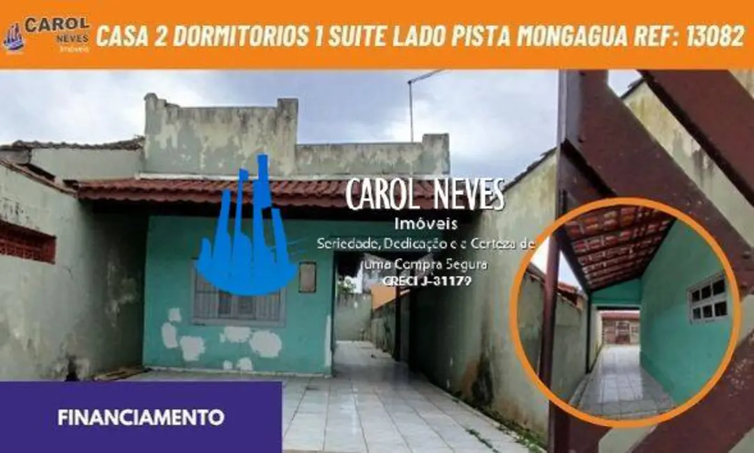 Foto 1 de Casa com 2 quartos à venda, 63m2 em Mongagua - SP