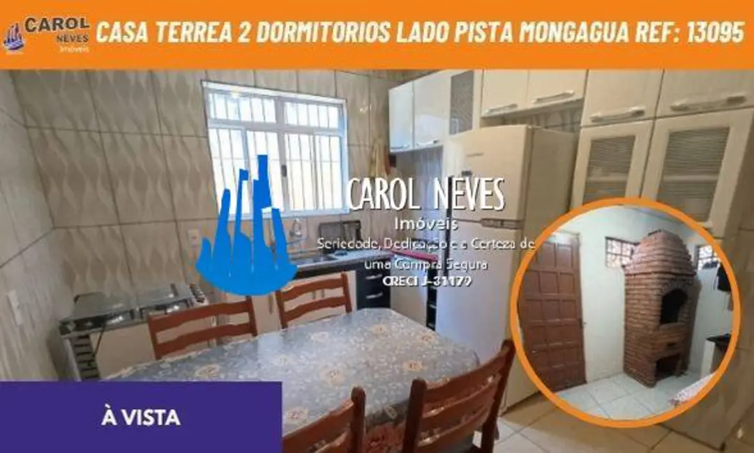 Foto 1 de Casa com 2 quartos à venda, 95m2 em Mongagua - SP