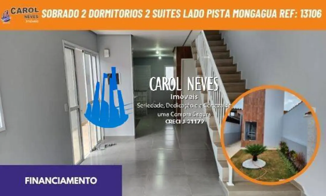 Foto 1 de Sobrado com 2 quartos à venda, 119m2 em Mongagua - SP