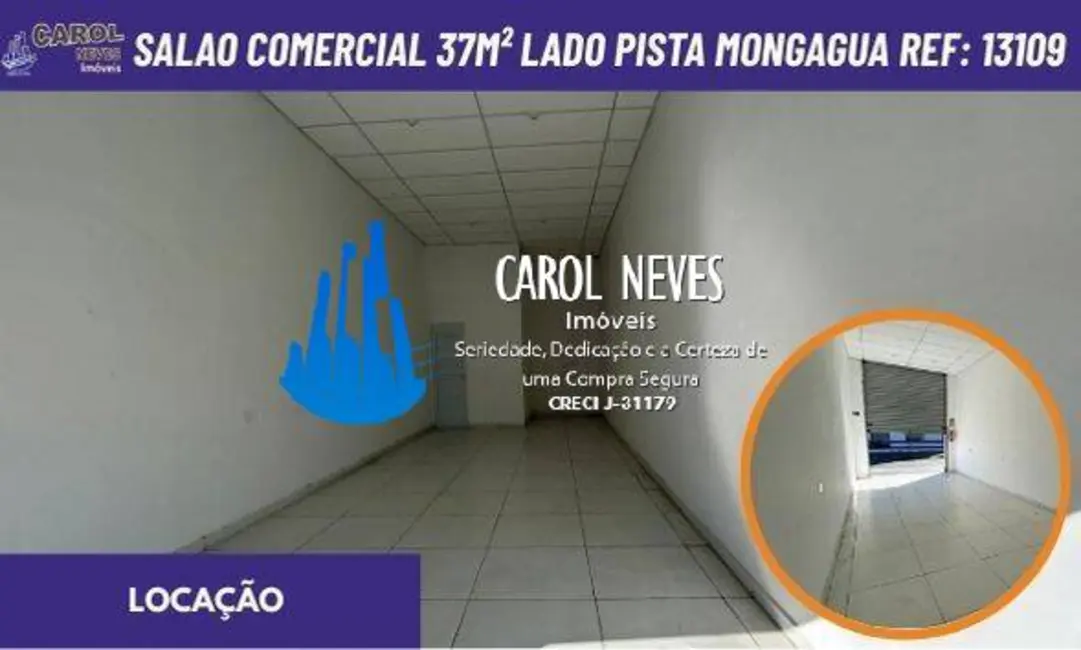 Sala Comercial para alugar, 37m2 em Agenor de Campos, Mongagua - SP - imagem 1 Foto 1 de Sala Comercial para alugar, 37m2 em Agenor de Campos, Mongagua - SP