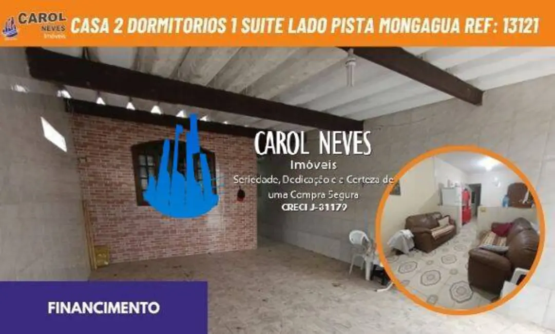 Foto 1 de Casa com 2 quartos à venda, 75m2 em Mongagua - SP