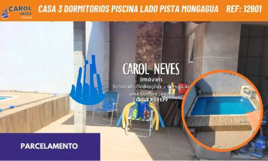 Foto 1 de Casa com 3 quartos à venda, 60m2 em Mongagua - SP