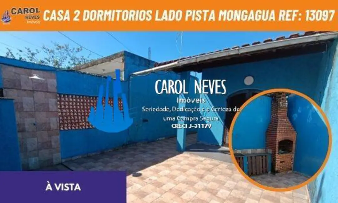 Foto 1 de Casa com 2 quartos à venda, 85m2 em Mongagua - SP