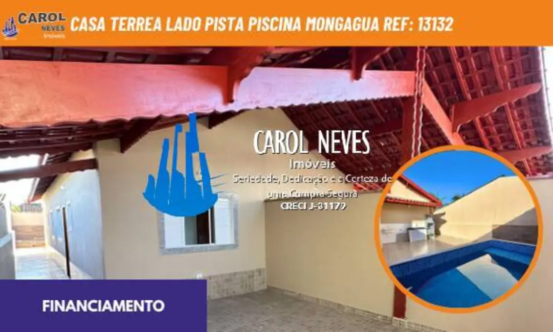 Foto 1 de Casa com 2 quartos à venda, 77m2 em Agenor de Campos, Mongagua - SP