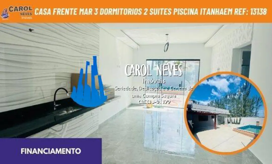 Foto 1 de Casa com 3 quartos à venda, 255m2 em Itanhaem - SP