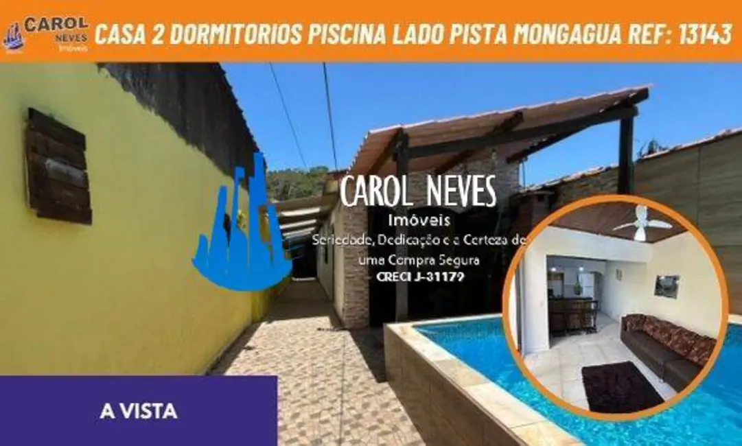 Foto 1 de Casa com 2 quartos à venda, 180m2 em Mongagua - SP