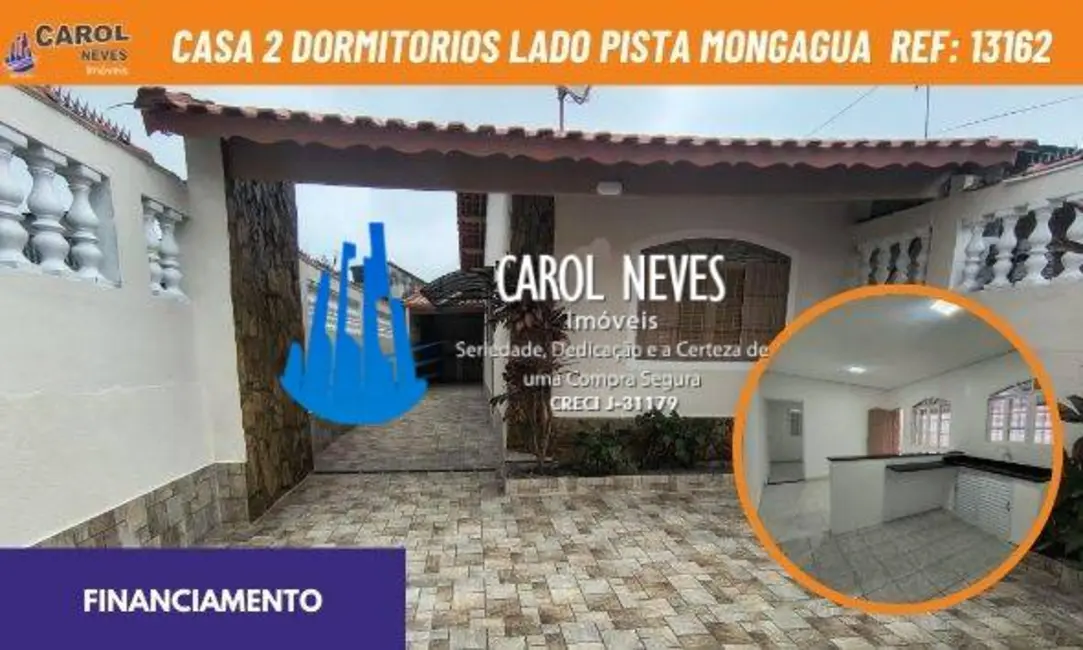 Foto 1 de Casa com 2 quartos à venda, 70m2 em Mongagua - SP