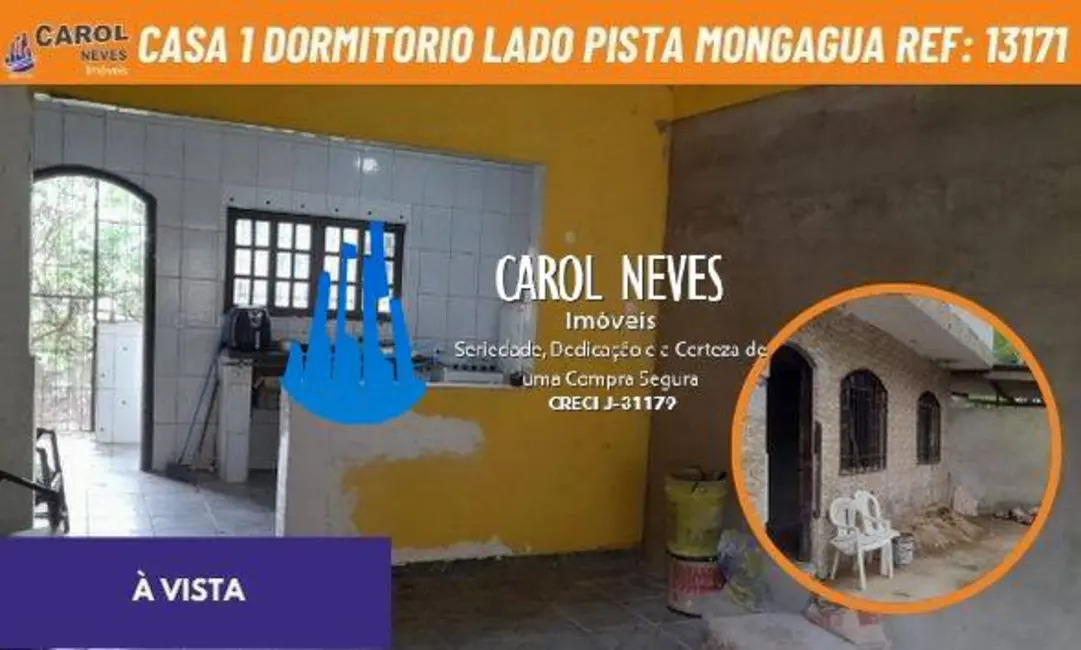 Foto 1 de Casa com 1 quarto à venda, 66m2 em Mongagua - SP