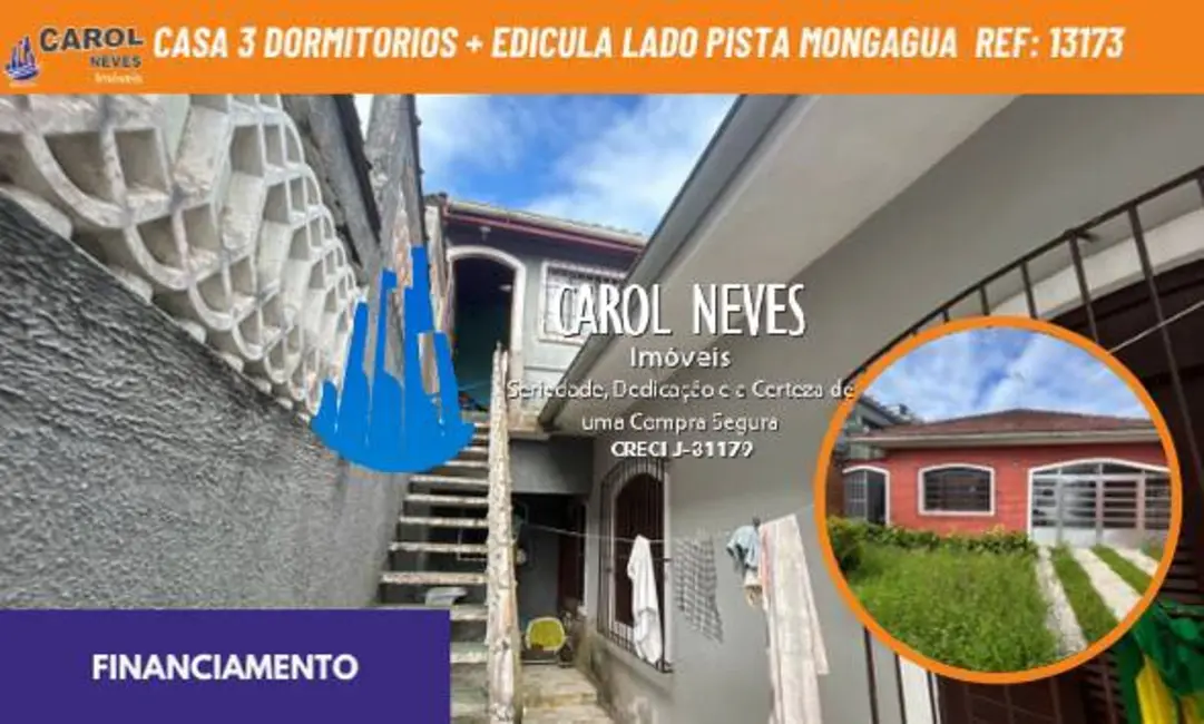 Foto 1 de Casa com 4 quartos à venda em Mongagua - SP