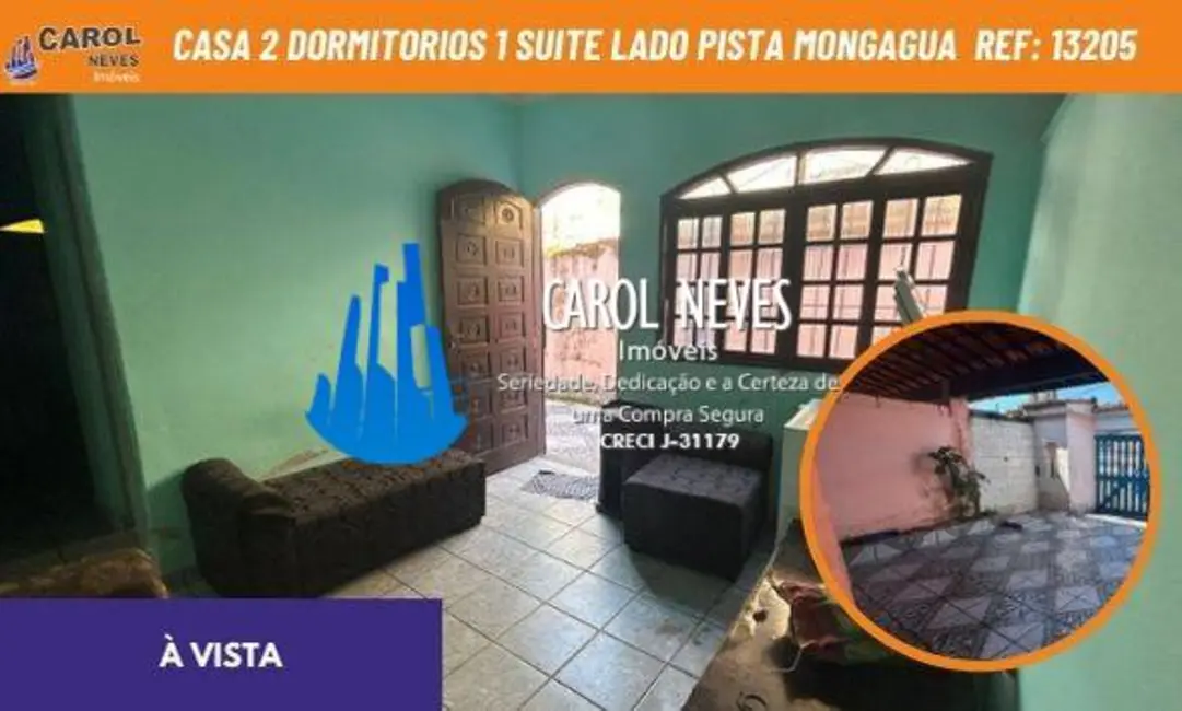 Foto 1 de Casa com 2 quartos à venda, 180m2 em Mongagua - SP